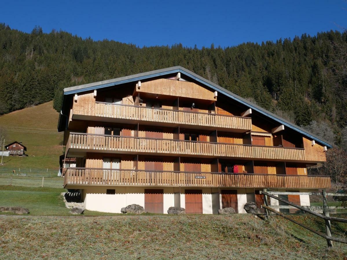 Appartement 4 Personnes Au Pied Des Pistes Du Linga A Chatel Bagian luar foto